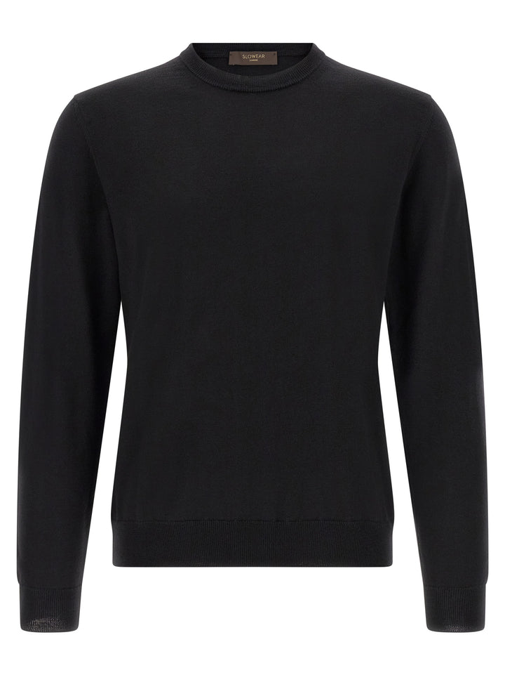 ZANONE Black Virgin Wool Cardigan