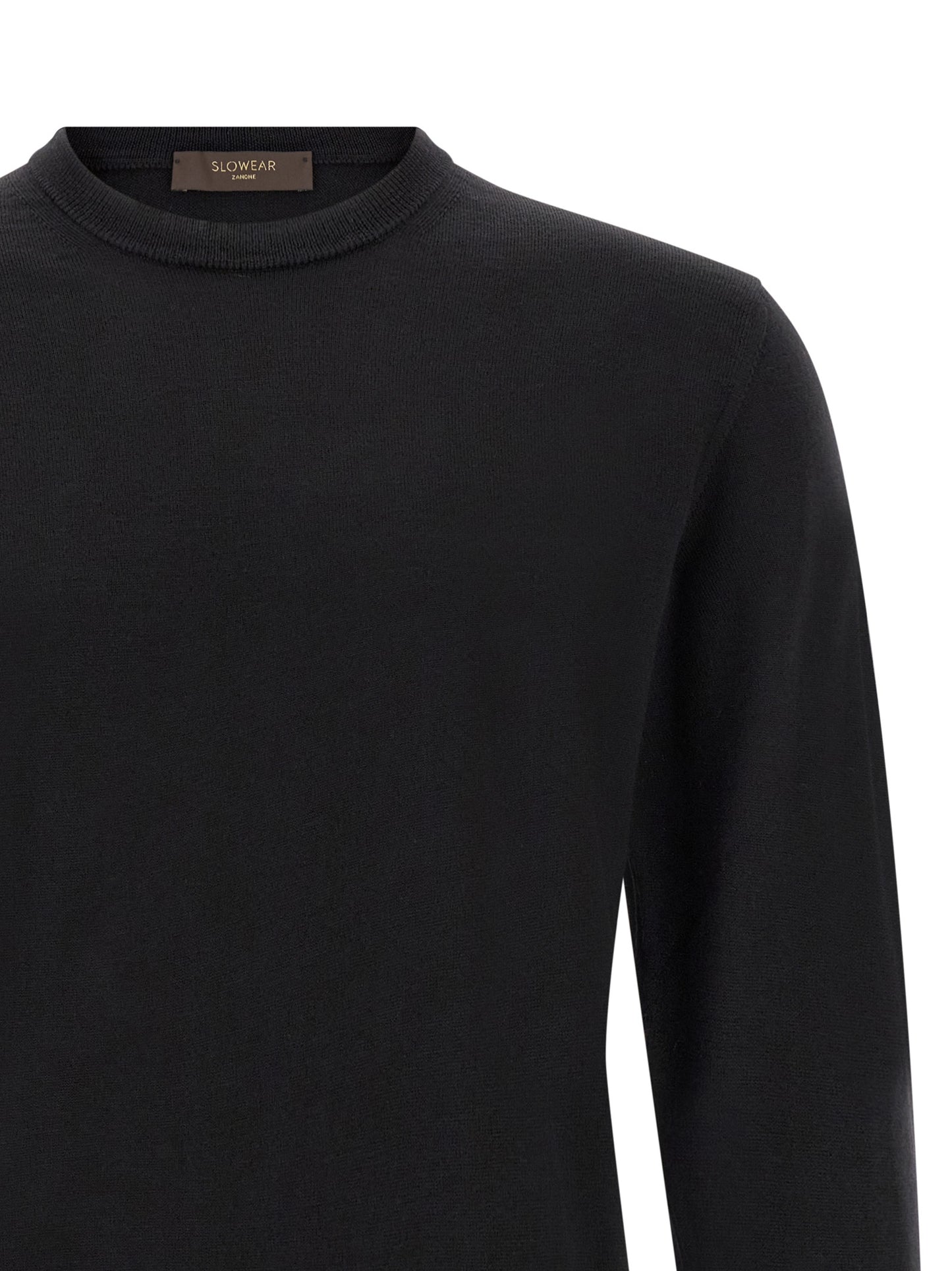 ZANONE Black Virgin Wool Cardigan
