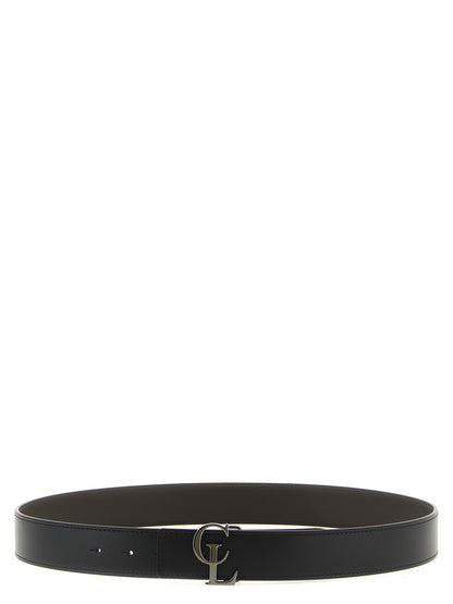 Christian Louboutin Multicolor Calfskin Regular Belt