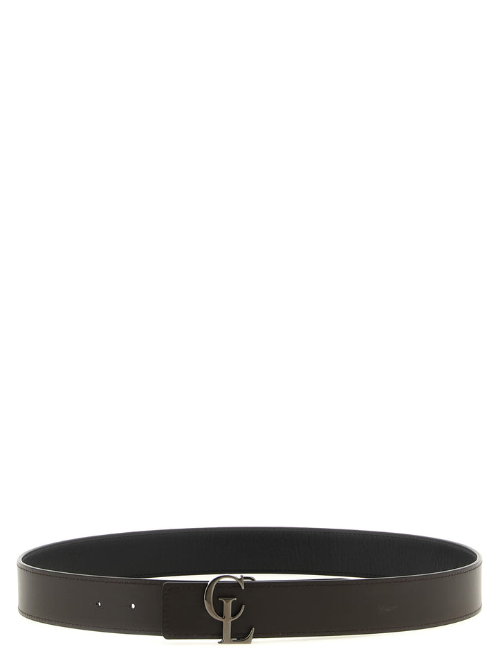 Christian Louboutin Multicolor Calfskin Regular Belt