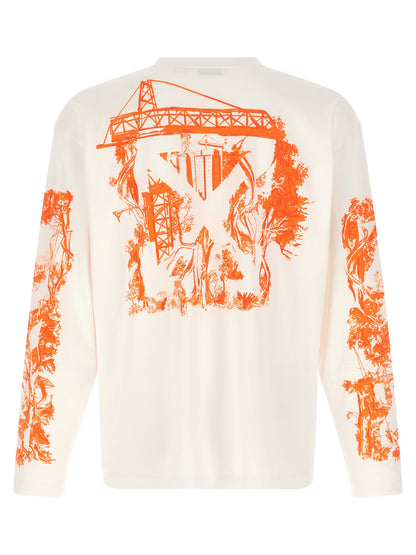 Off-White White Cotton T-Shirt