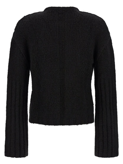 Rick Owens Black Cashmere Cardigan