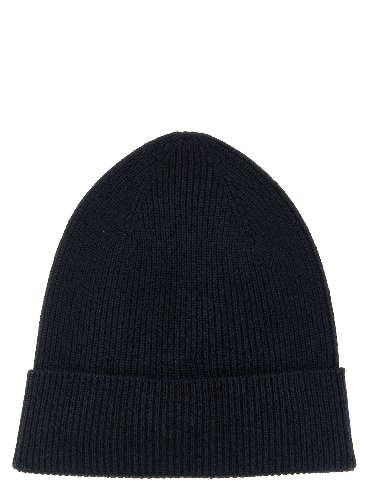Moncler Blue Virgin Wool Beanie