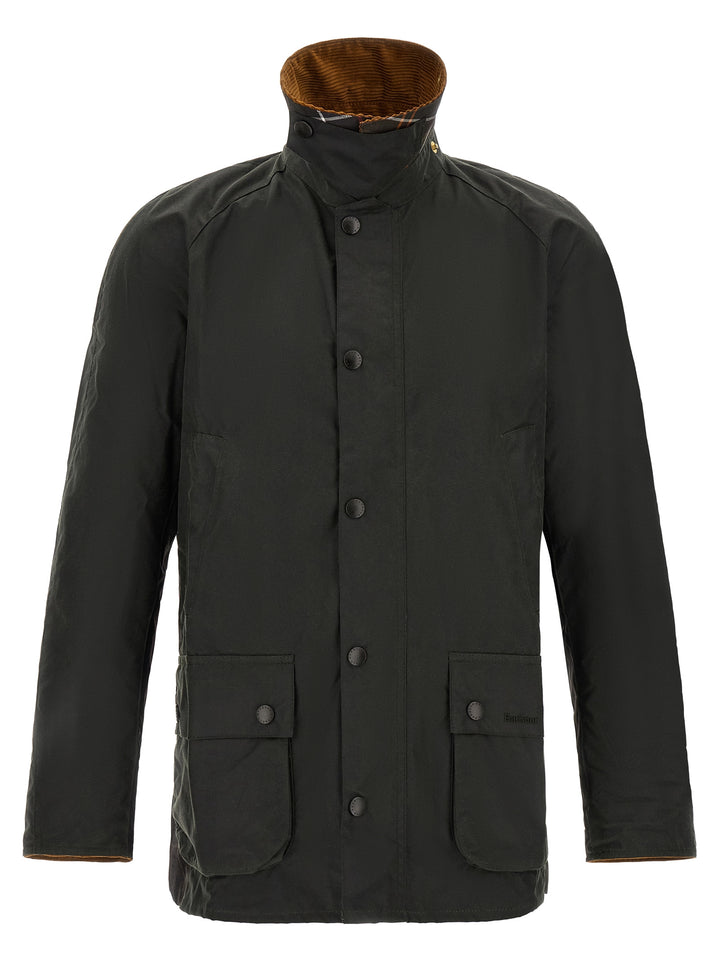 Barbour Bicolor Cotton Shell Jacket
