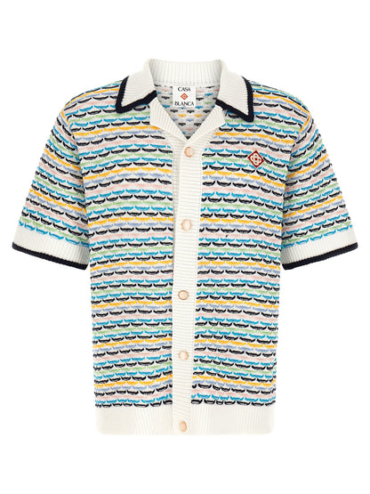 Casablanca Multicolor Cotton Blouse