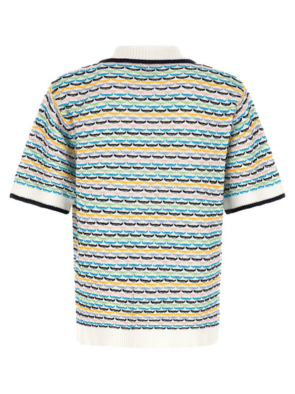 Casablanca Multicolor Cotton Blouse
