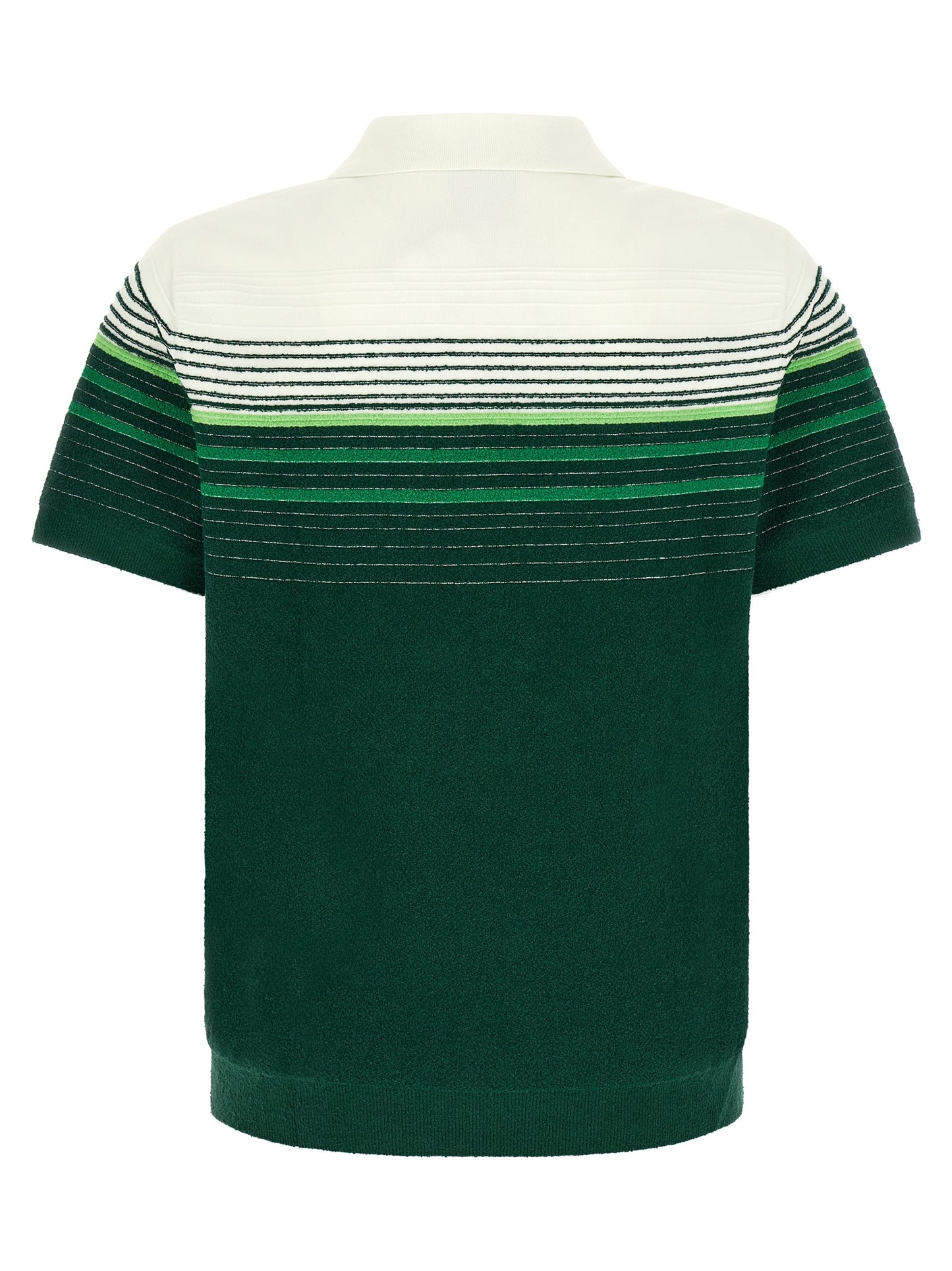 Casablanca Bicolor Cotton Polo Shirt