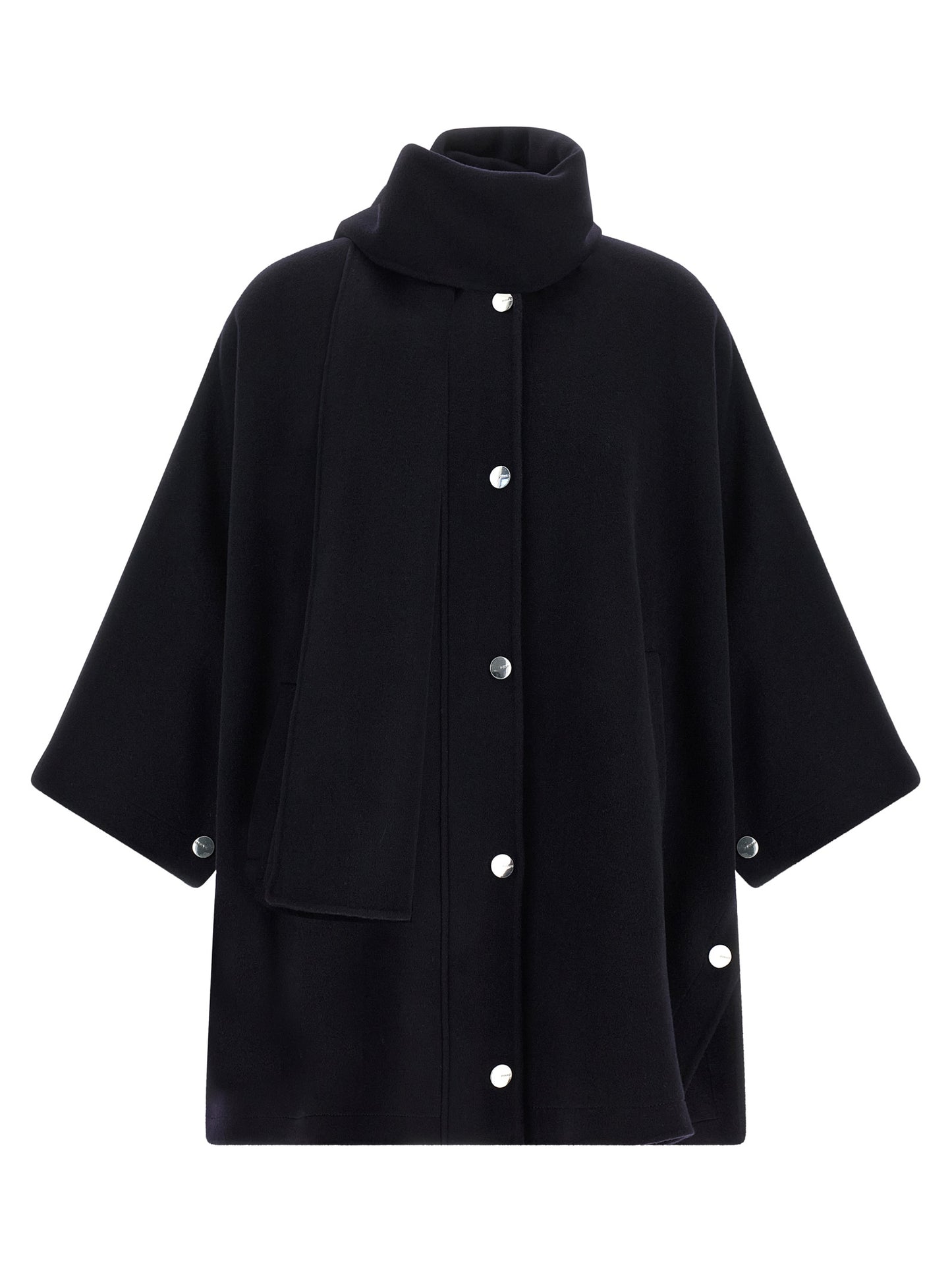 PINKO Blue Wool Coat