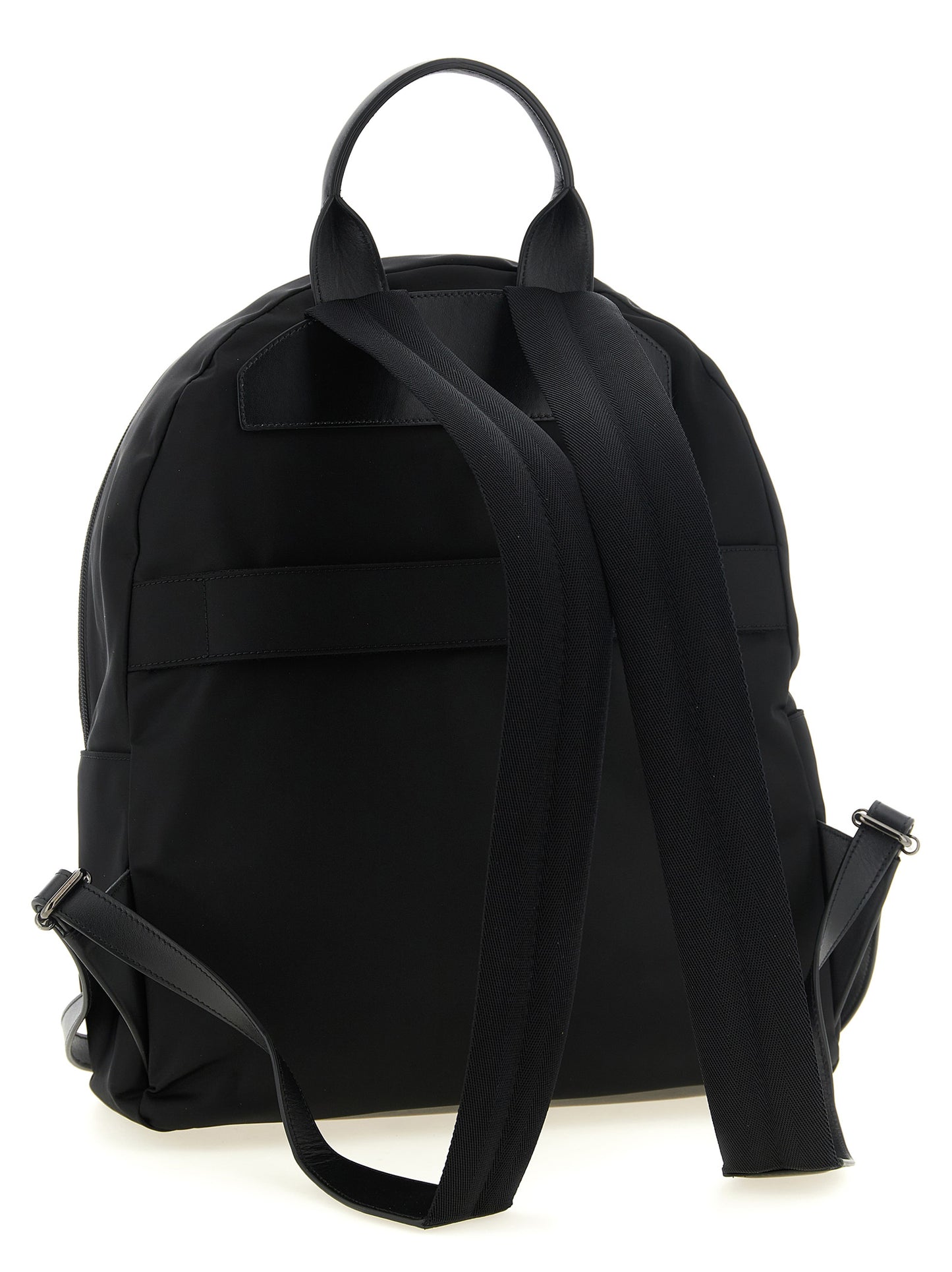 Kiton Black Polyamide Backpack