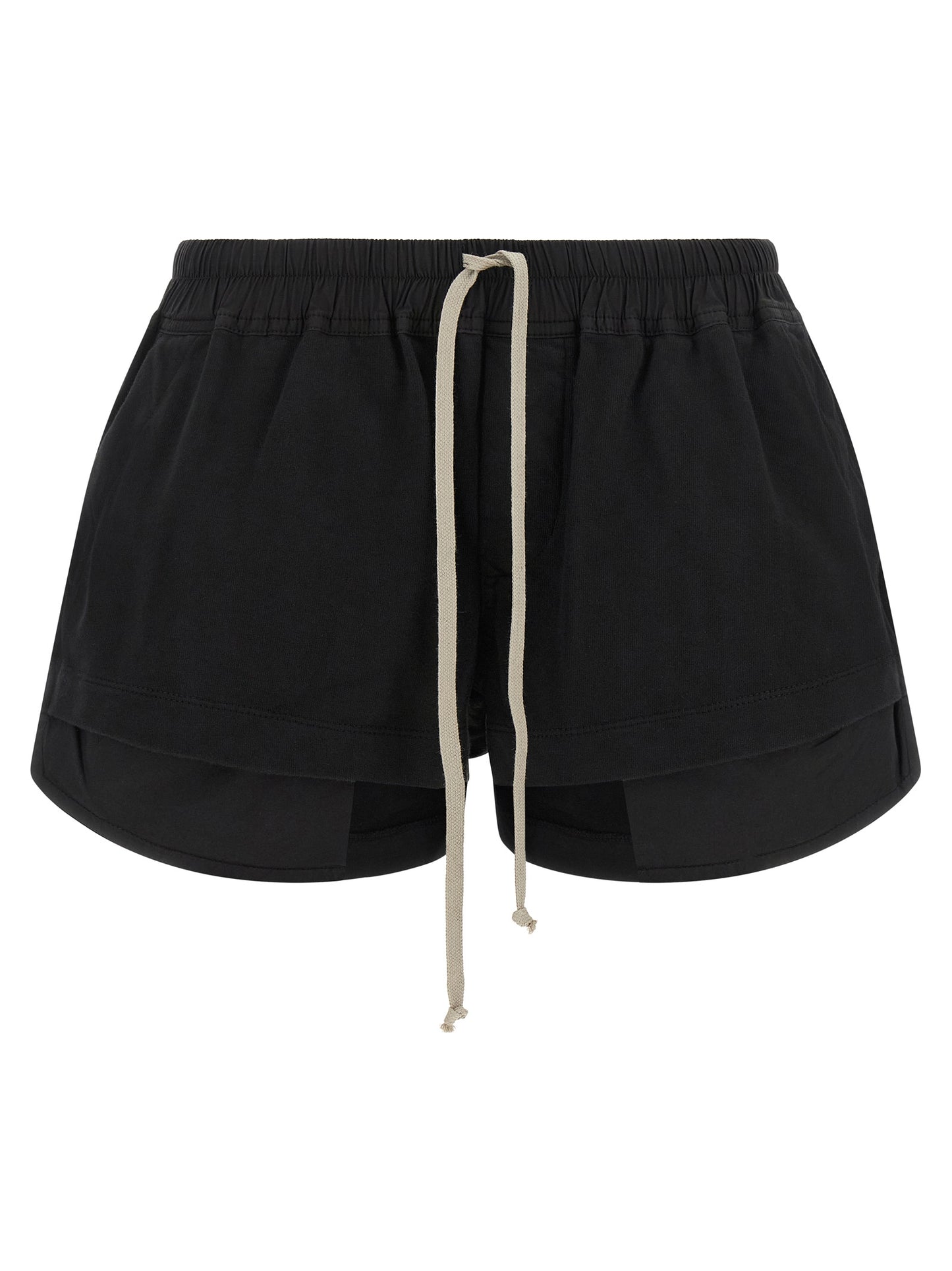 DRKSHDW Black Cotton Bermuda Shorts