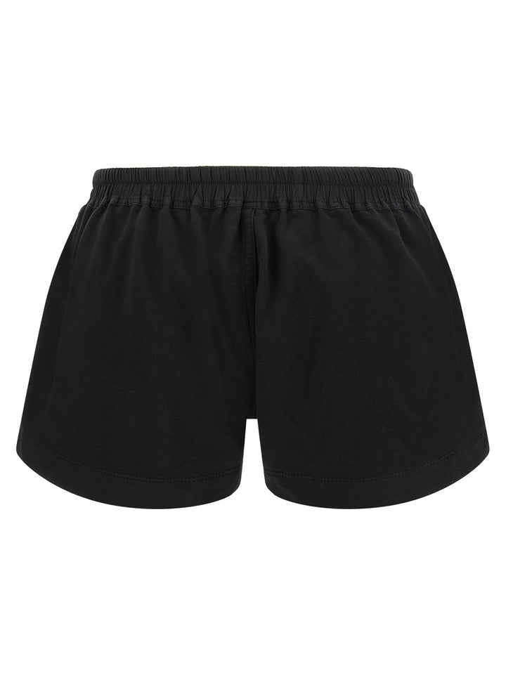 DRKSHDW Black Cotton Bermuda Shorts
