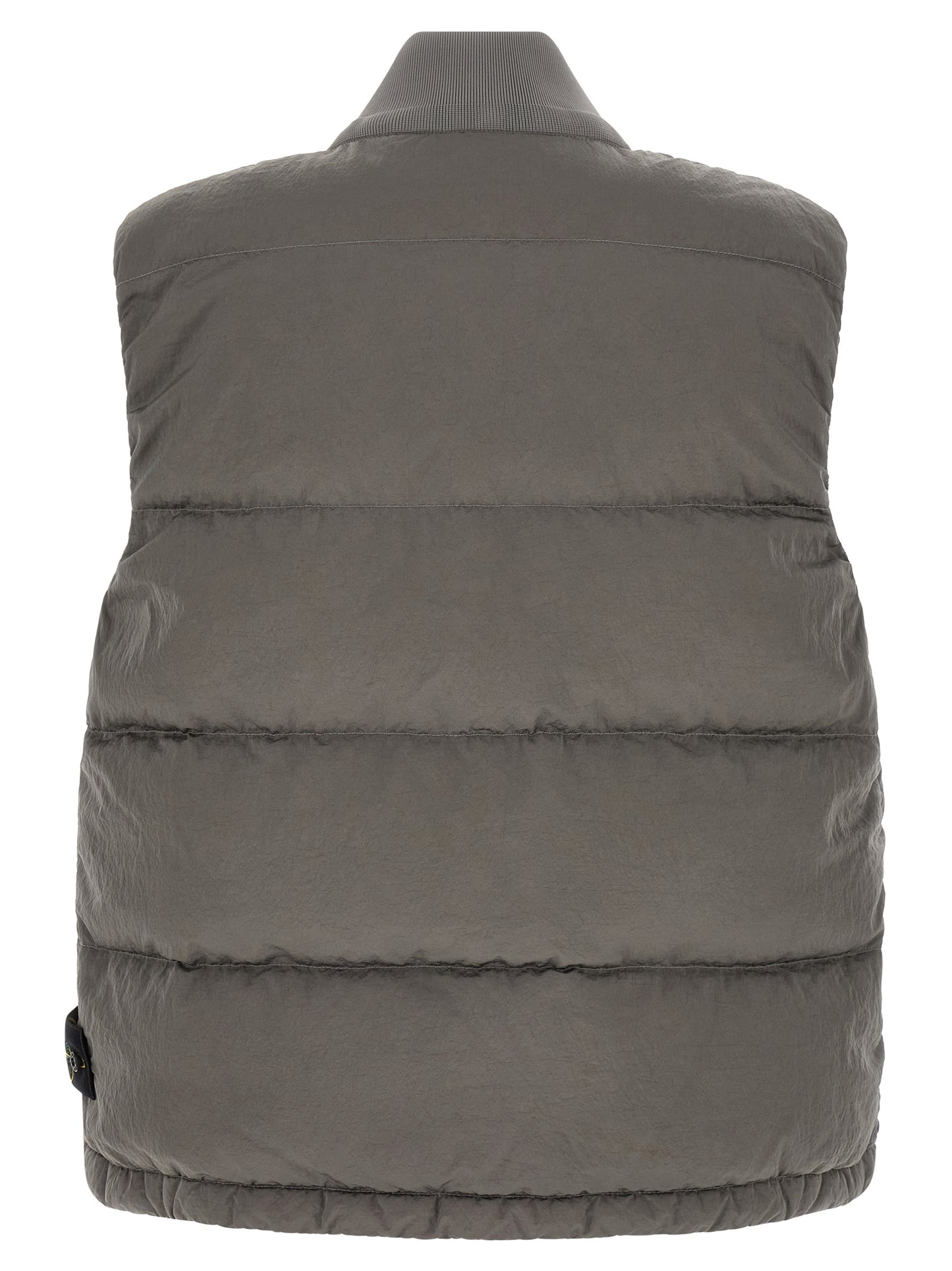 Stone Island Gray Polyamide Sleeveless Jacket