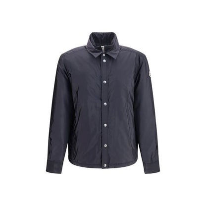 Moncler Blue Polyamide Shell Jacket