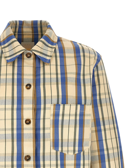 A.P.C. Bicolor Cotton Blouse