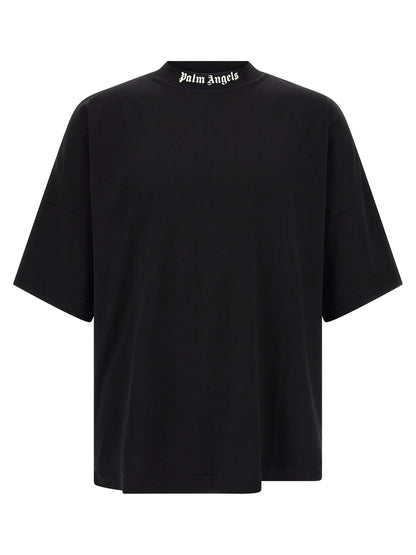 Palm Angels Black Cotton T-Shirt