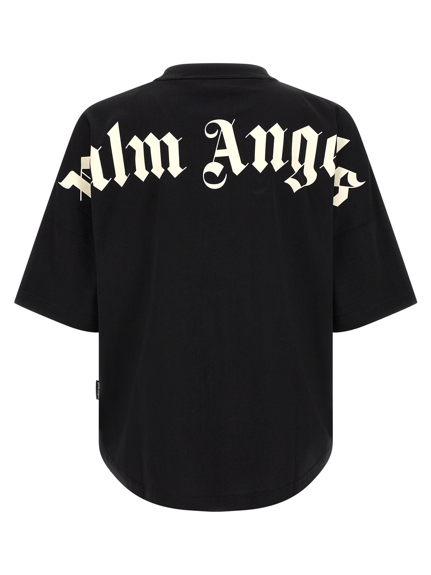 Palm Angels Black Cotton T-Shirt