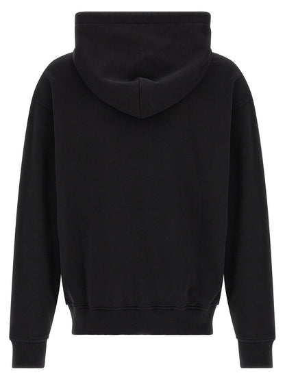 Palm Angels Black Cotton Sweatshirt