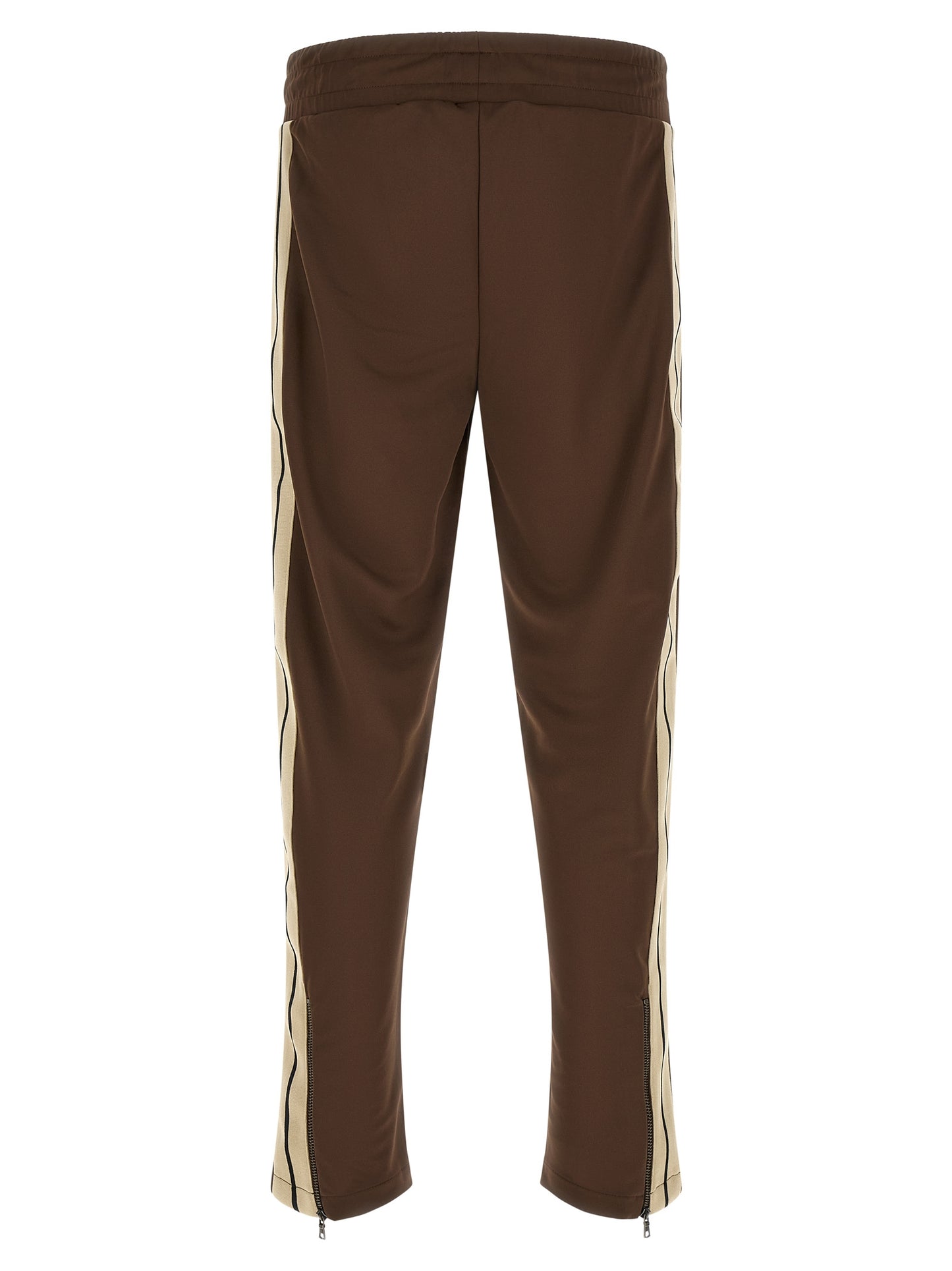 Palm Angels Brown Polyester Joggers (Workout Pants)