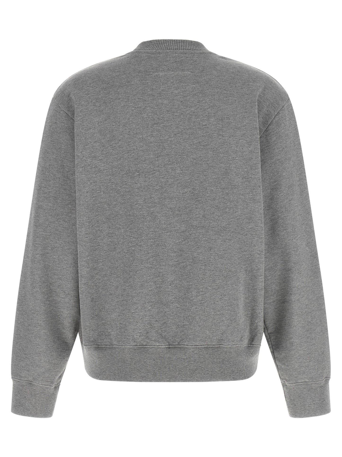 MM6 Maison Margiela Gray Cotton Sweatshirt