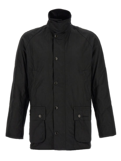 Barbour Black Cotton Jacket