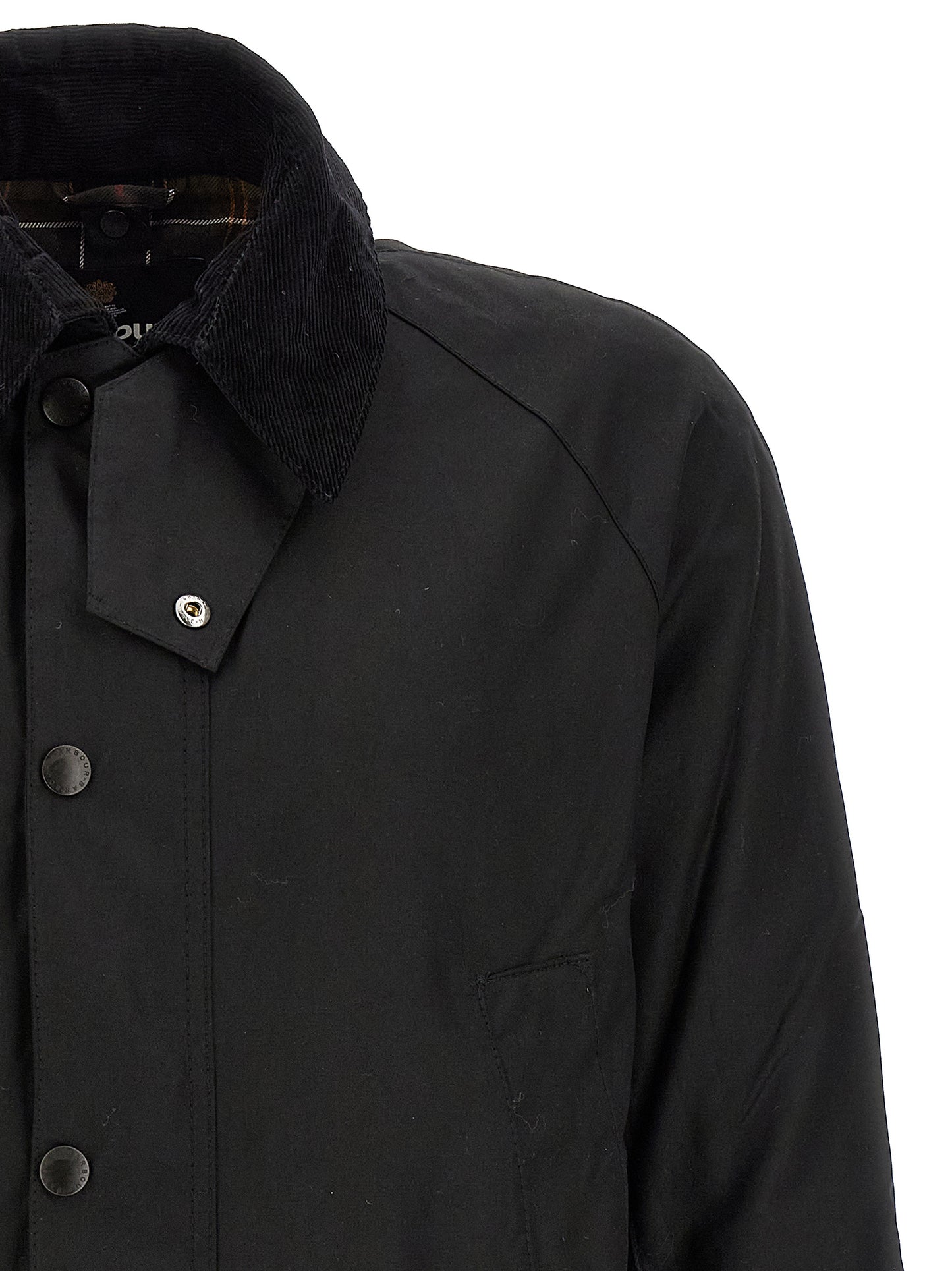 Barbour Black Cotton Jacket