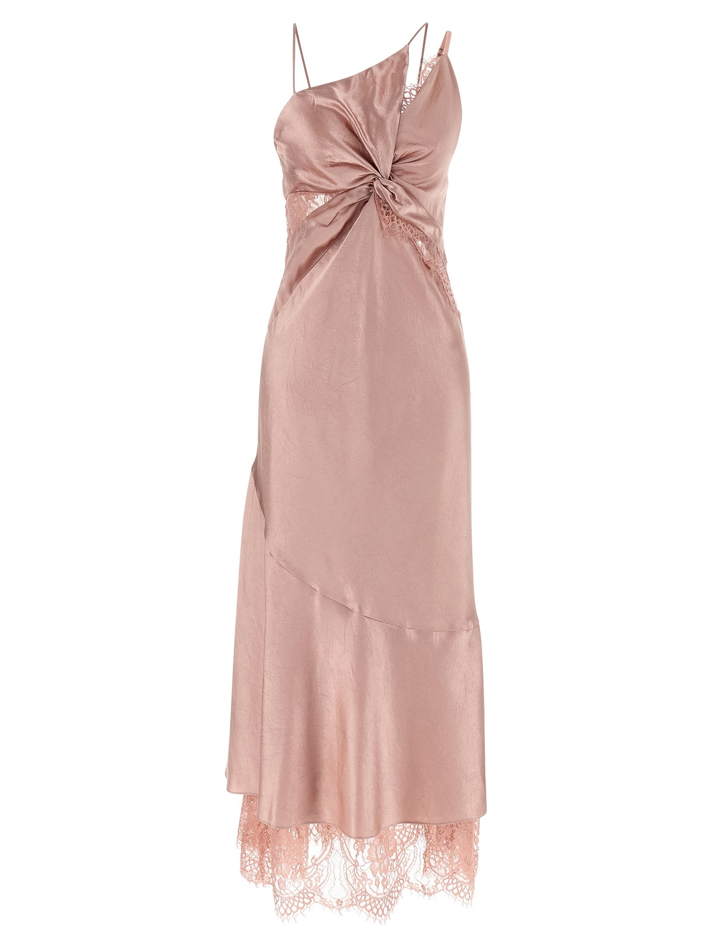 PINKO Multicolor Acetate Long Dress