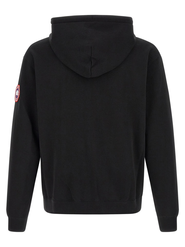 Canada Goose Black Cotton Sweatshirt