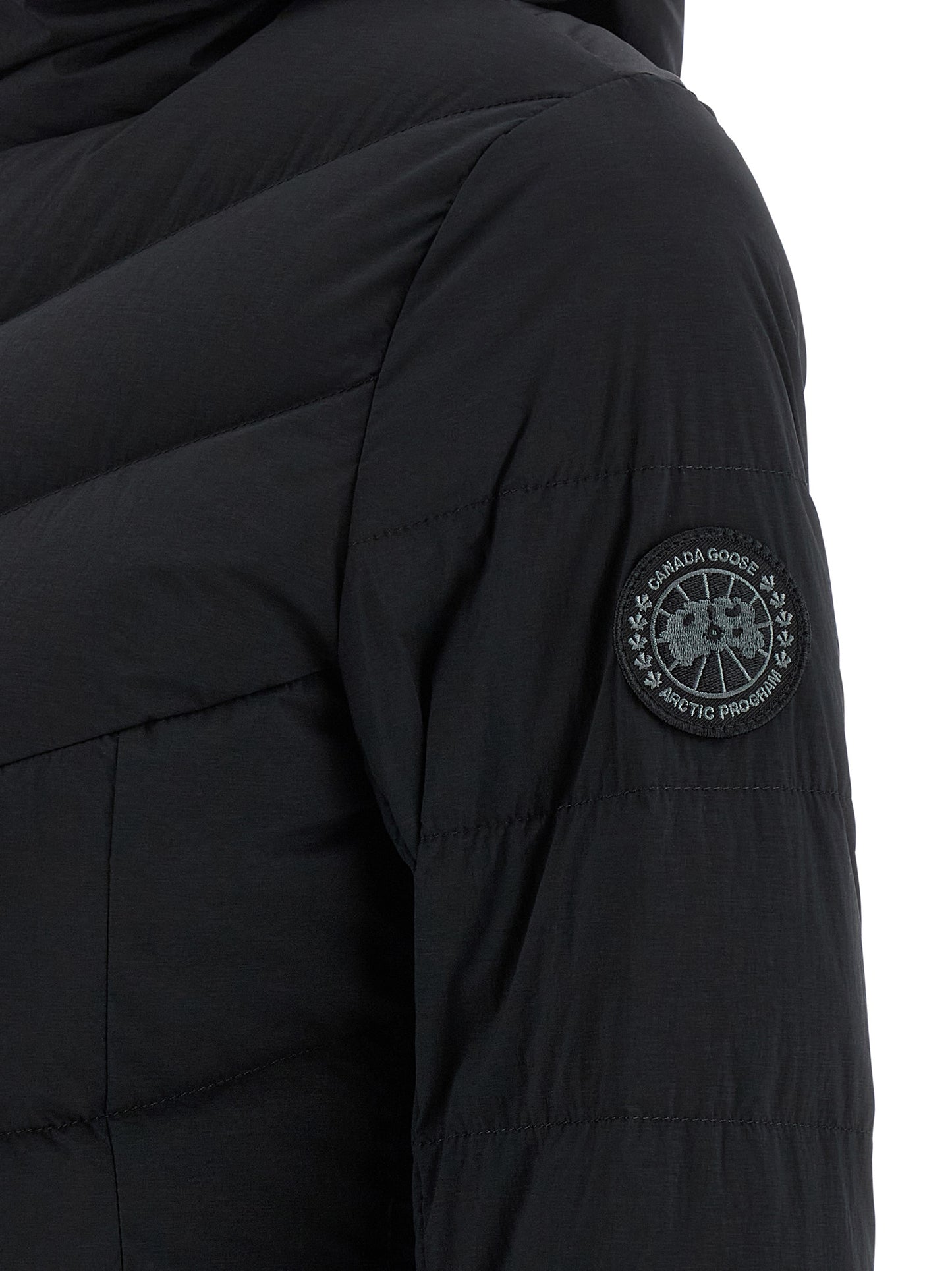 Canada Goose Black Polyamide Full-Length Jacket