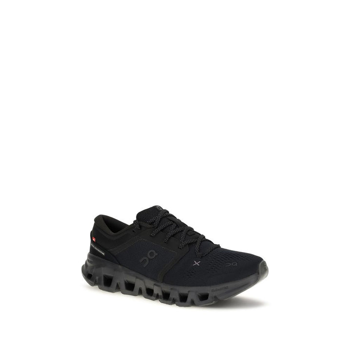 ON Black Fabric Athletic Sneakers