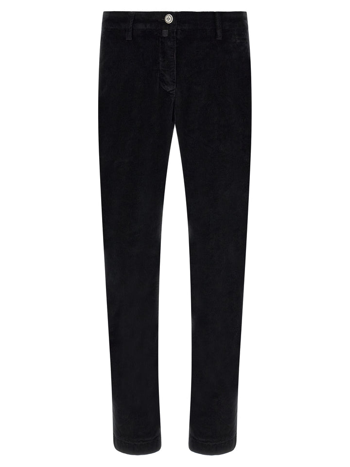 Jacob Cohen Black Cotton Chino Pants