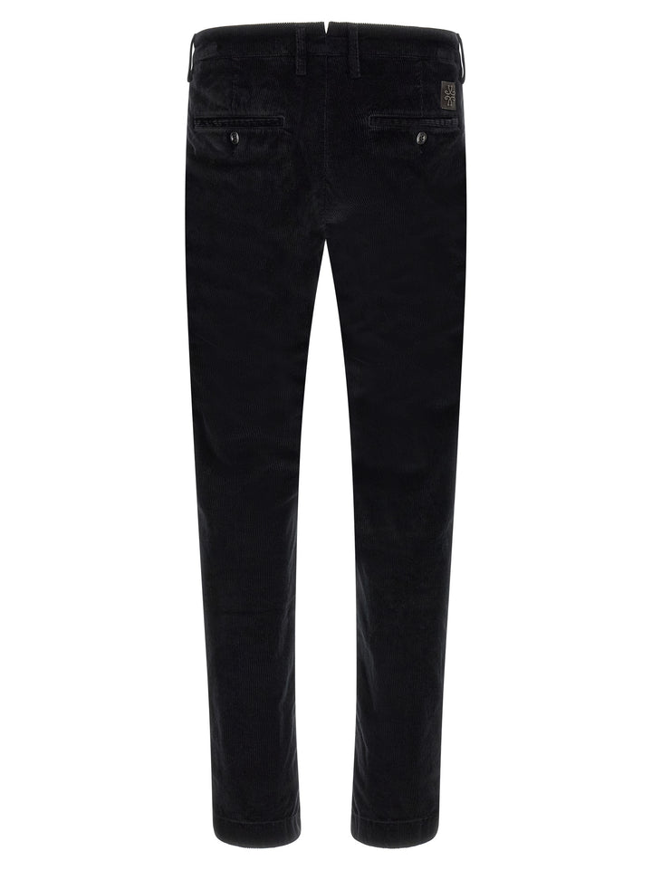 Jacob Cohen Black Cotton Chino Pants