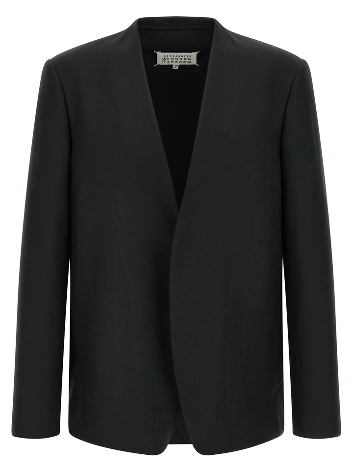 Maison Margiela Black Virgin Wool Blazer