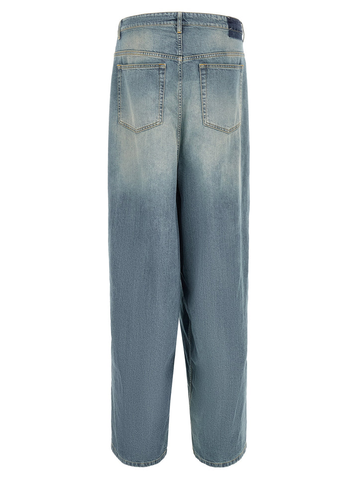 Maison Margiela Blue Cotton Jeans Denim
