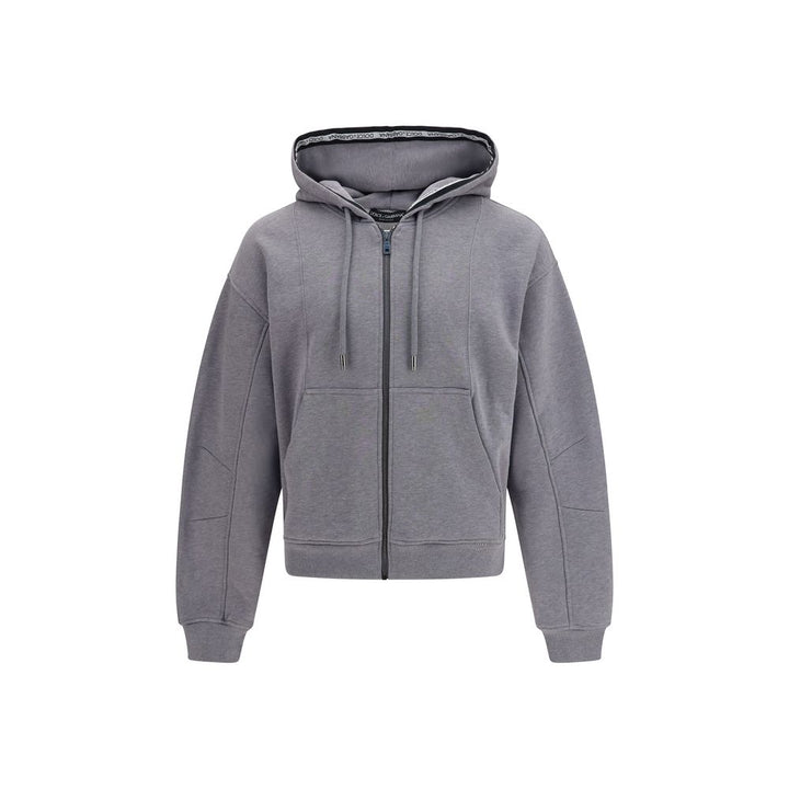 Dolce & Gabbana Gray Cotton Sweatshirt