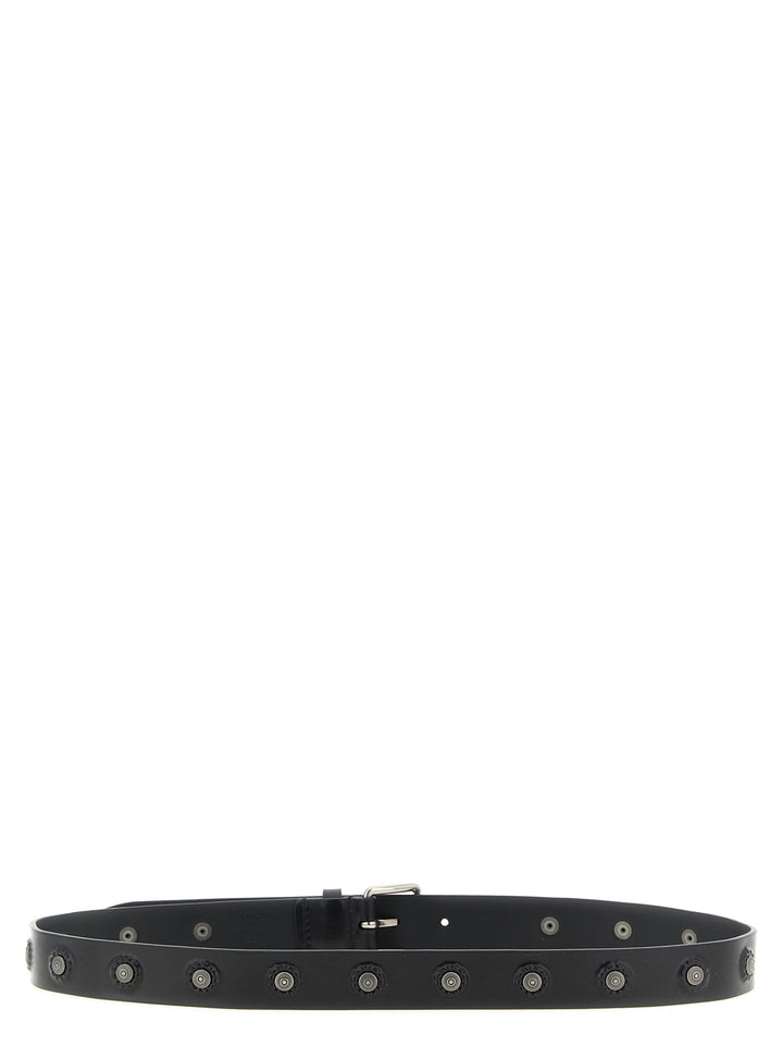 Lemaire Black Calfskin Regular Belt