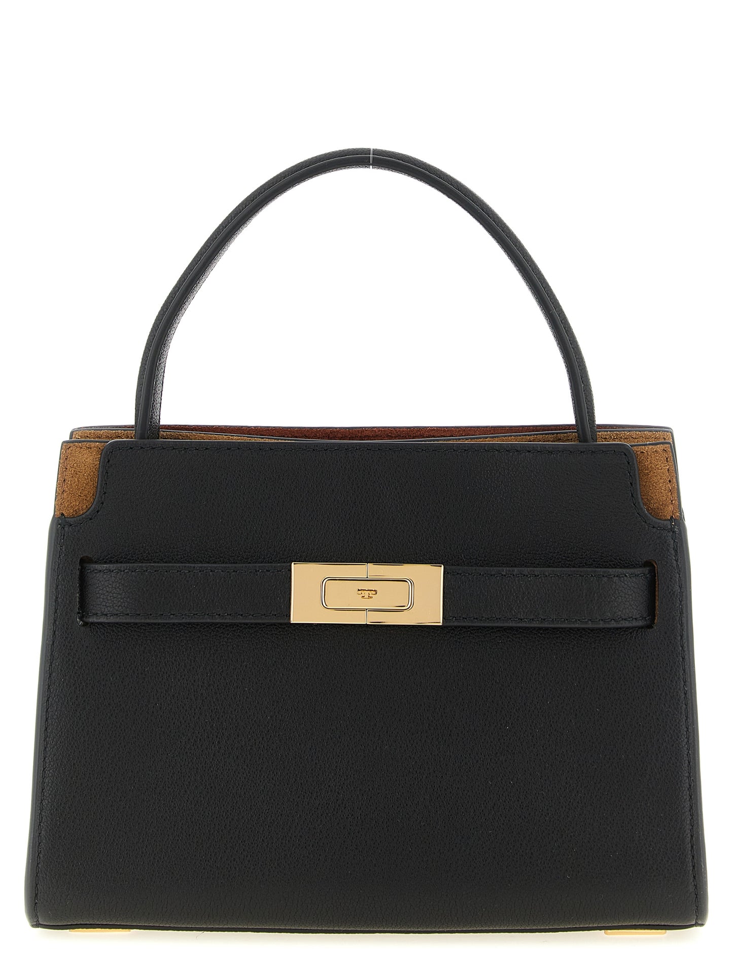 Tory Burch Black Lambskin Crossbody Bag