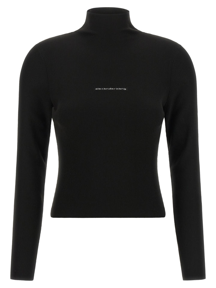 Alexander Wang Black Polyamide Cardigan