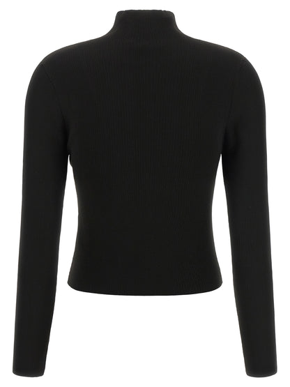 Alexander Wang Black Polyamide Cardigan