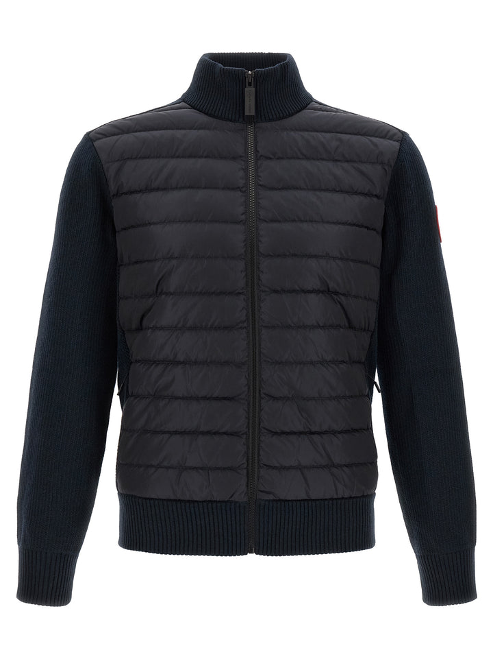 Canada Goose Black Wool Full-Length Jacket
