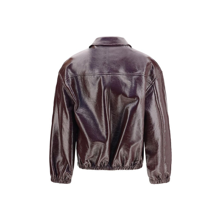 Courrèges Bordeaux Cotton Bomber