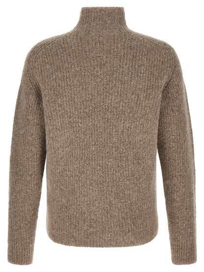 Roberto Collina Beige Cotton Cardigan