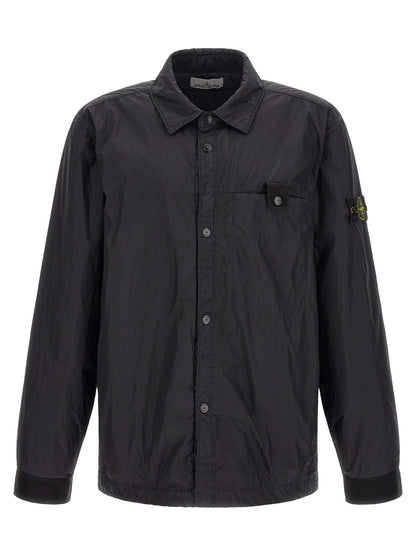 Stone Island Black Polyamide Shell Jacket