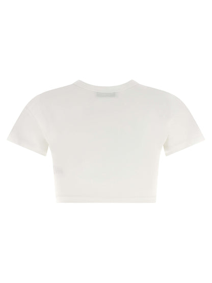 The Attico White Cotton T-Shirt