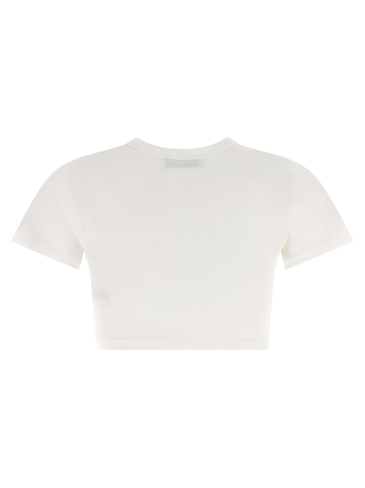 The Attico White Cotton T-Shirt