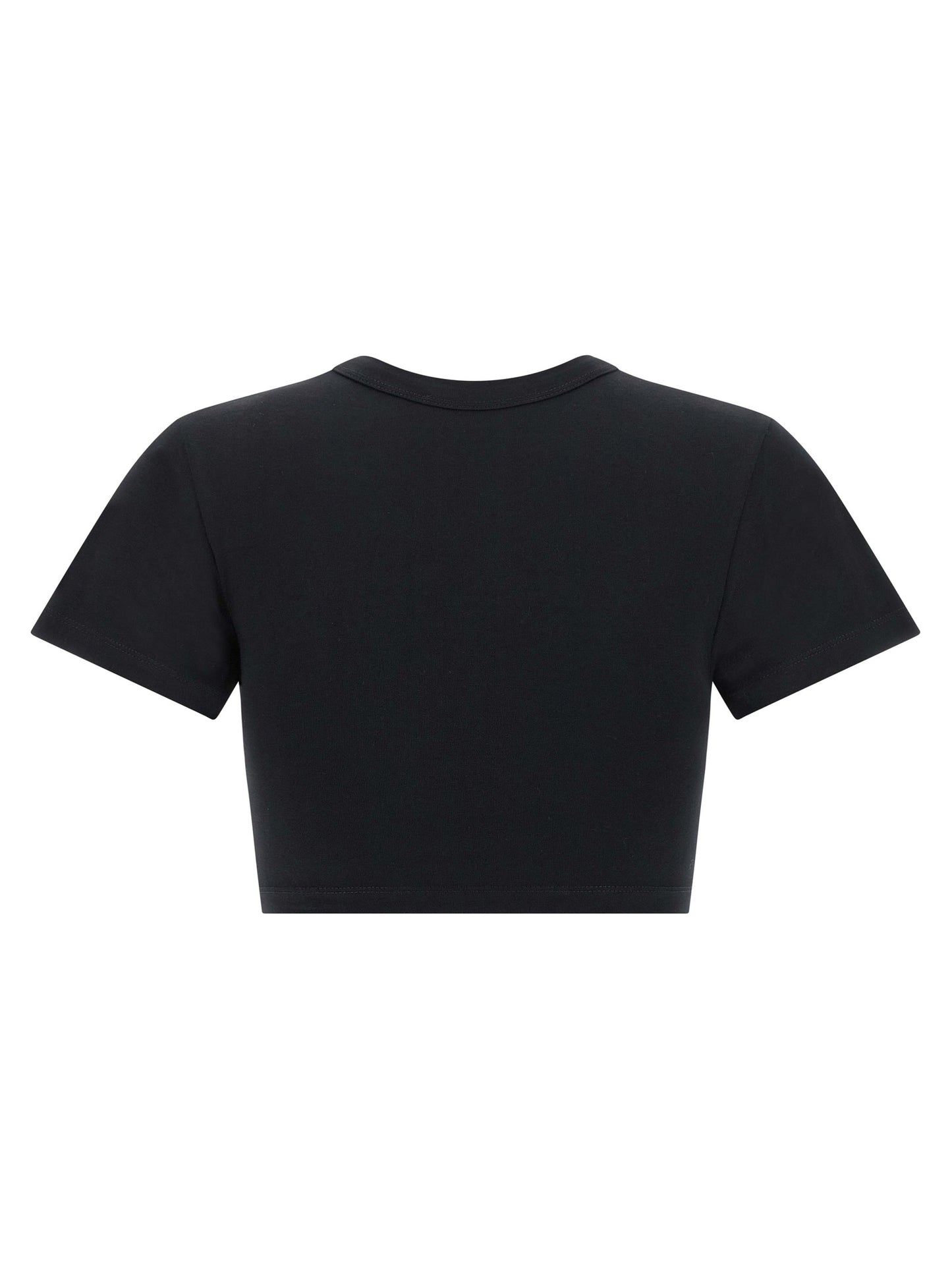 The Attico Black Cotton T-Shirt