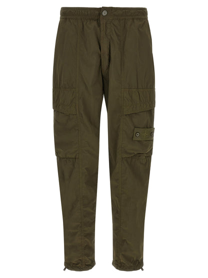Stone Island Bicolor Polyamide Cargo Pants