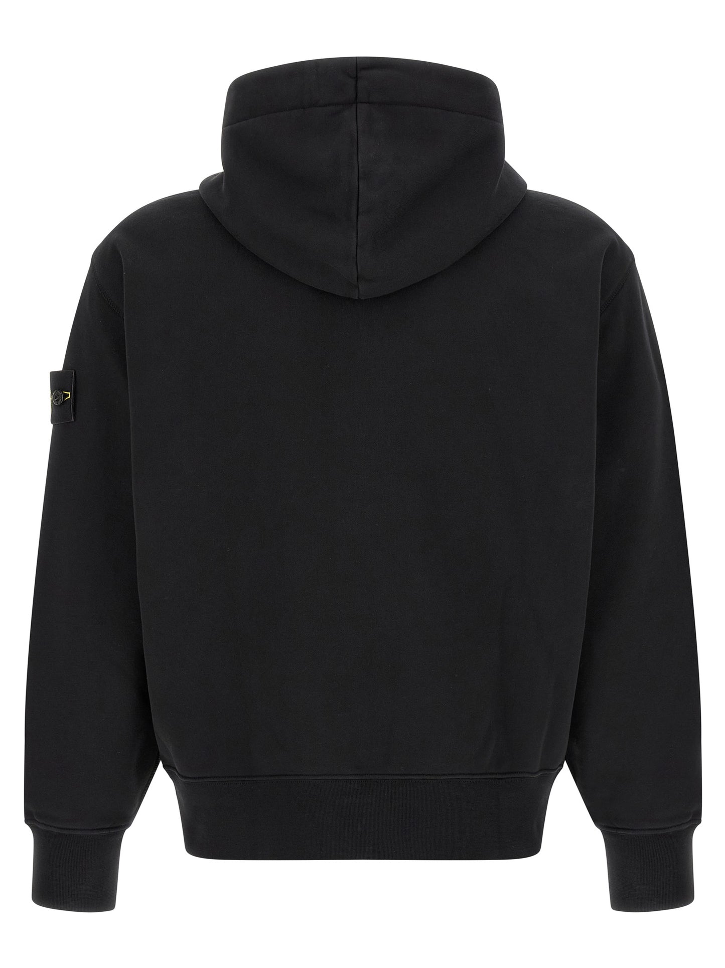 Stone Island Black Cotton Sweatshirt