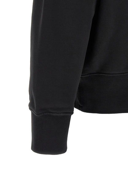 Stone Island Black Cotton Sweatshirt