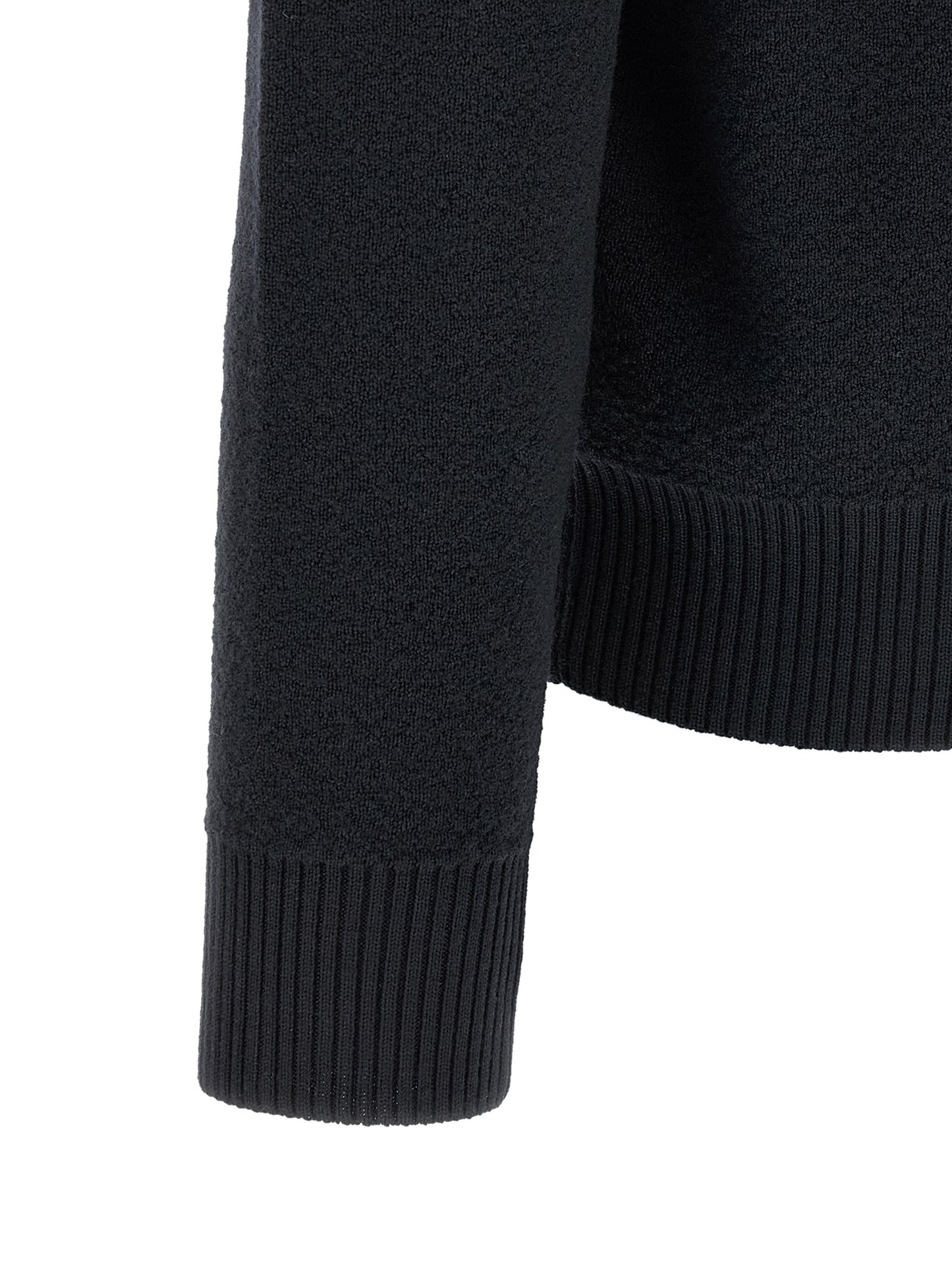 Stone Island Blue Virgin Wool Cardigan