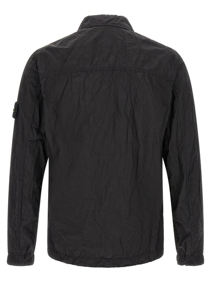 Stone Island Black Polyamide Blouse